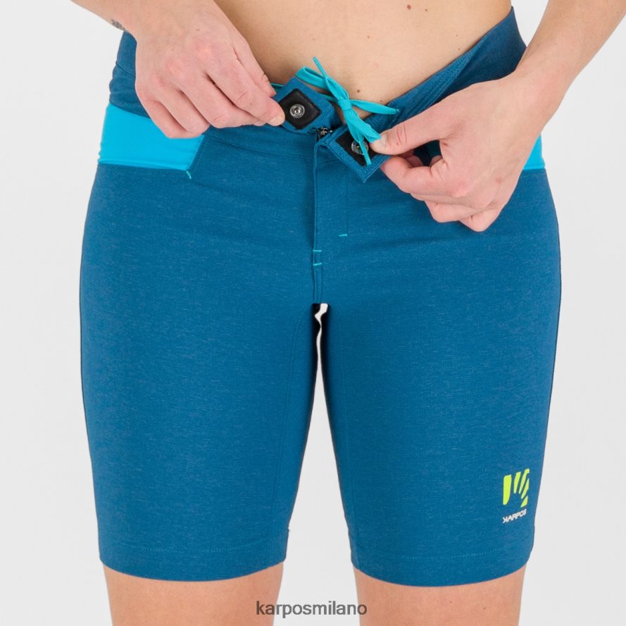 breve| Karpos dolada w bermuda blu marocchino/uccello azzurro donne DTRTHD1616