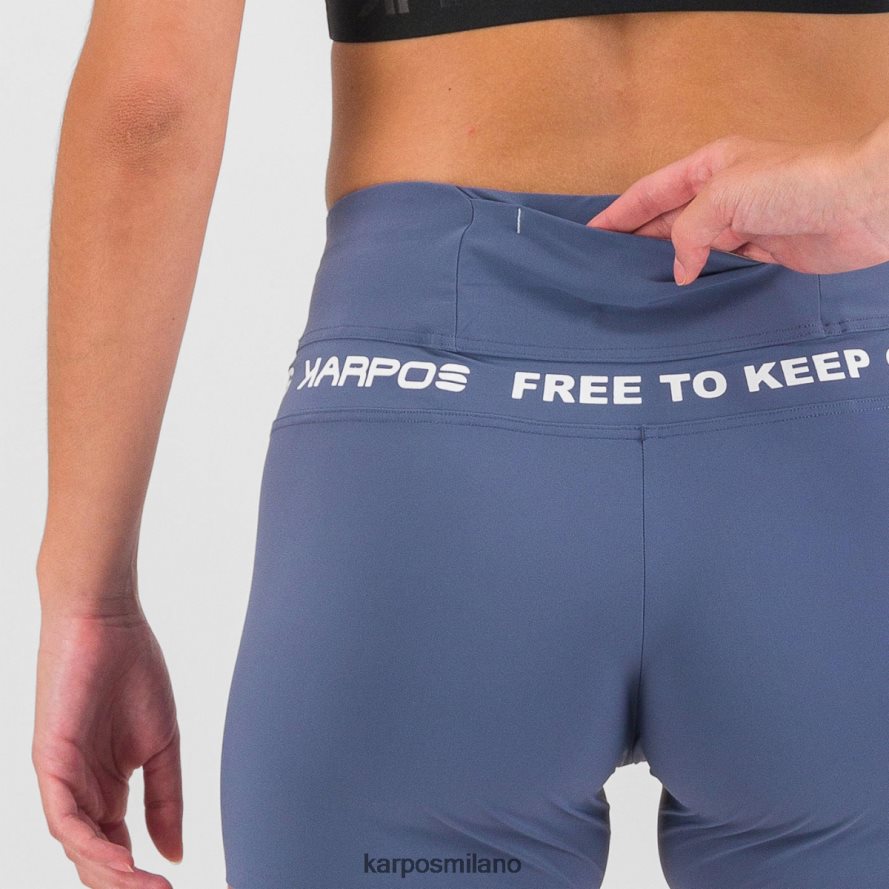 breve| Karpos easyfrizz w corto indaco vintage donne DTRTHD1610