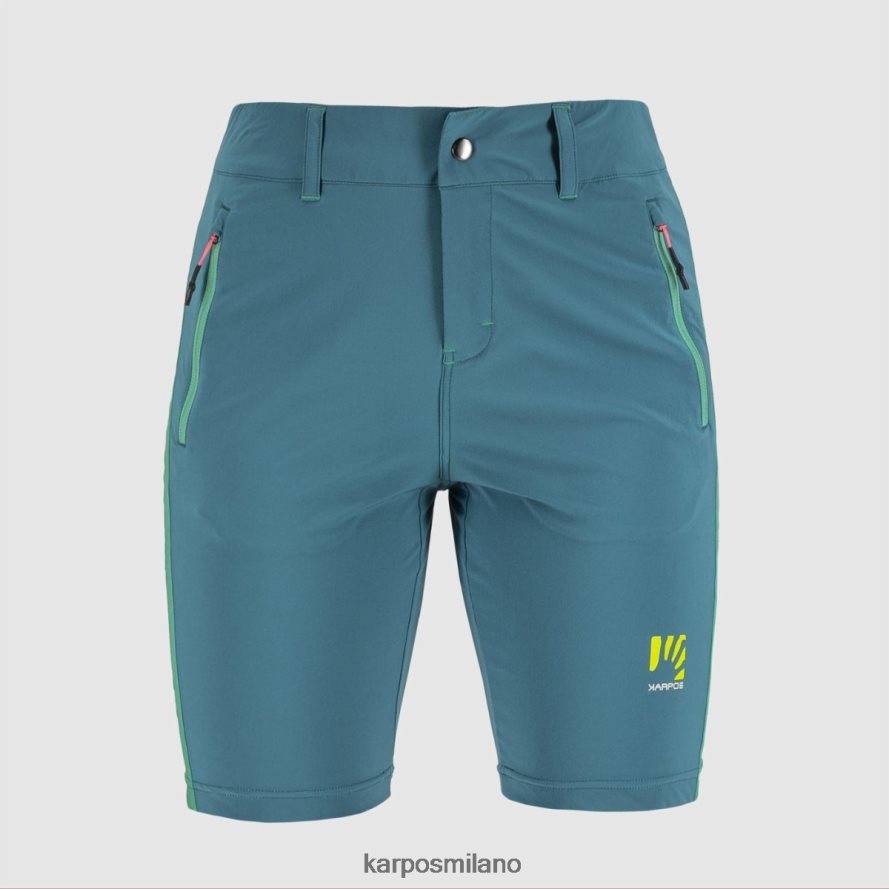 breve| Karpos fantasia con bermuda idro/piscina verde donne DTRTHD1565