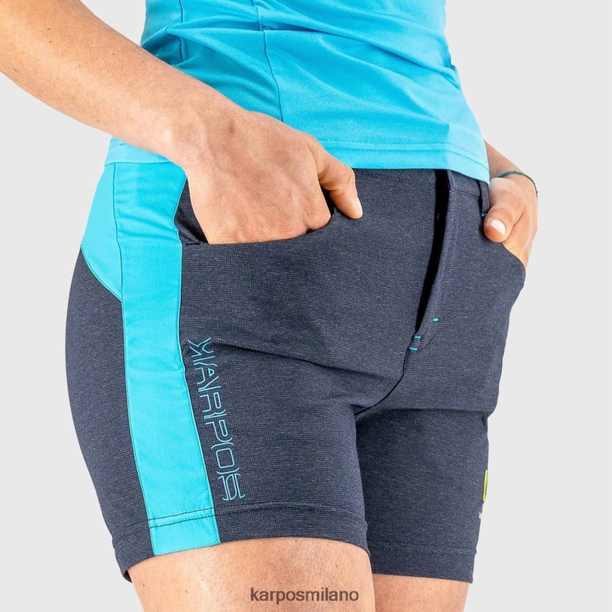 breve| Karpos santa croce w corto Capitano del cielo/atollo blu donne DTRTHD1602