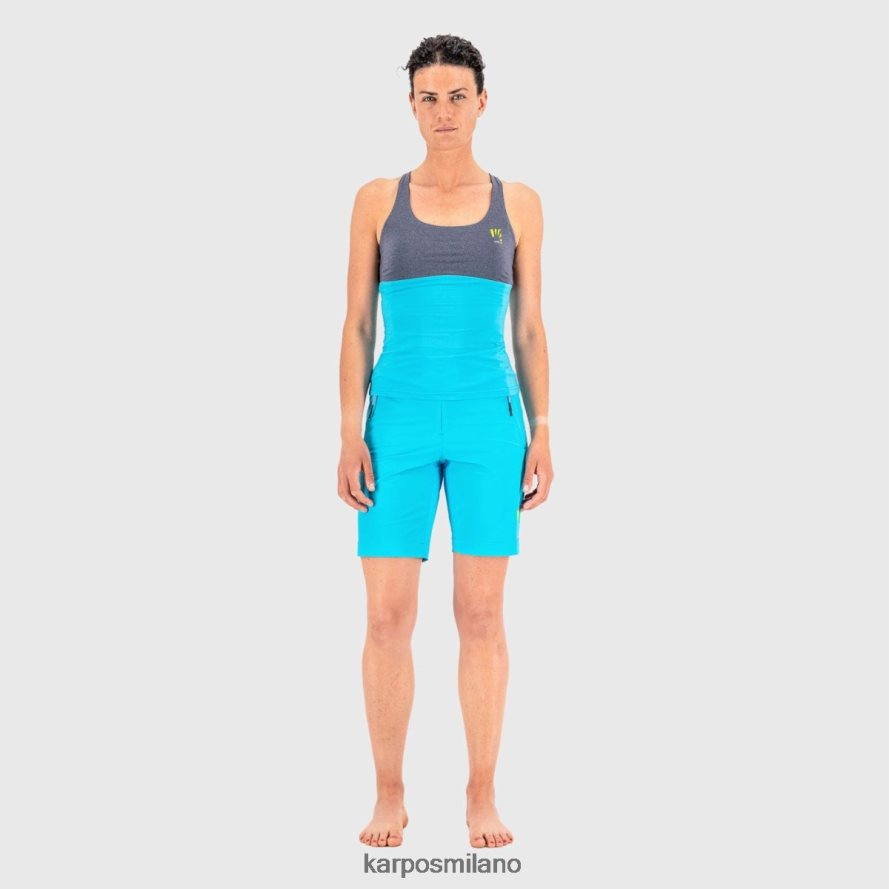 breve| Karpos tre cime alle Bermuda capitano dell'atollo/cielo blu donne DTRTHD1561