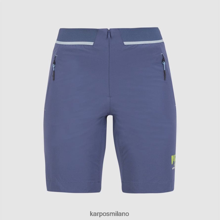 breve| Karpos tre cime alle Bermuda indaco/acquamarina vintage donne DTRTHD1557