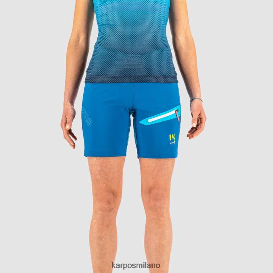 breve| Karpos val di dentro nelle bermuda blu marocchino/uccello azzurro donne DTRTHD1576