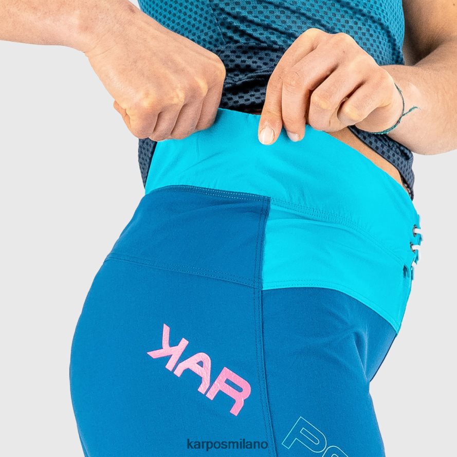 breve| Karpos val di dentro nelle bermuda blu marocchino/uccello azzurro donne DTRTHD1576