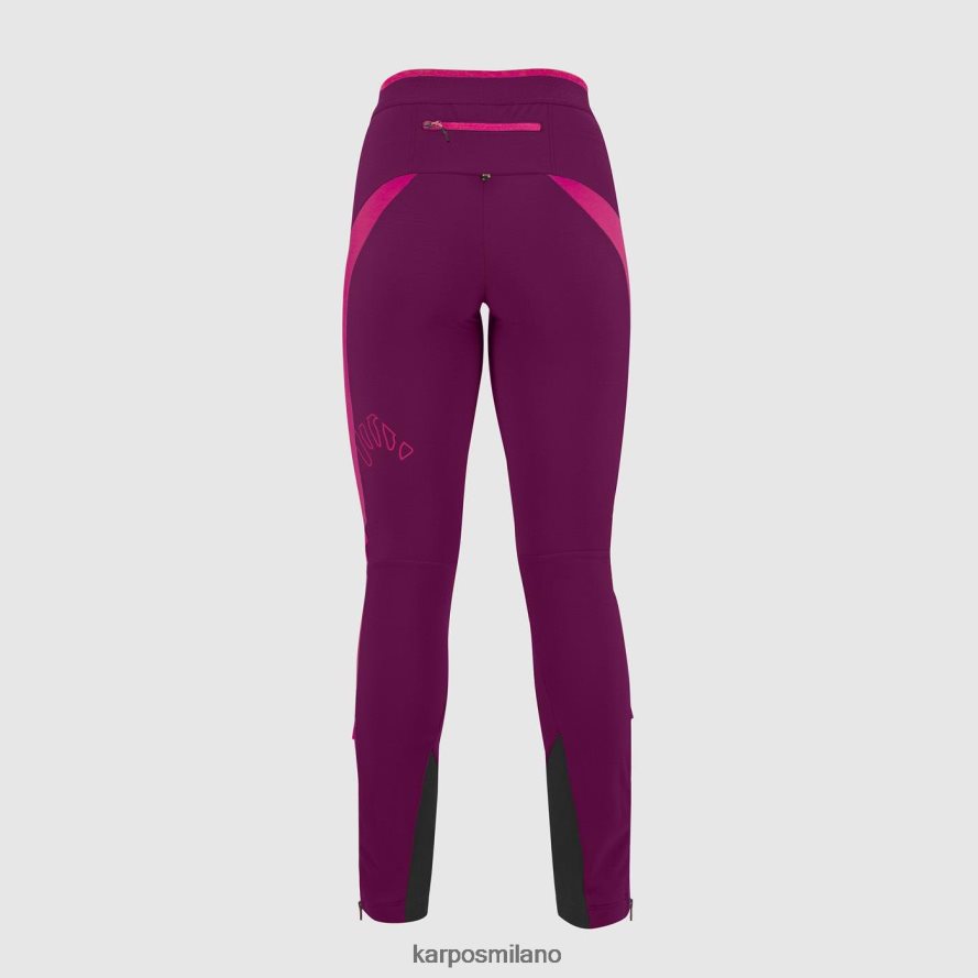 pantalone| Karpos alagna evo w pant mirtillo/rosa donne DTRTHD1464