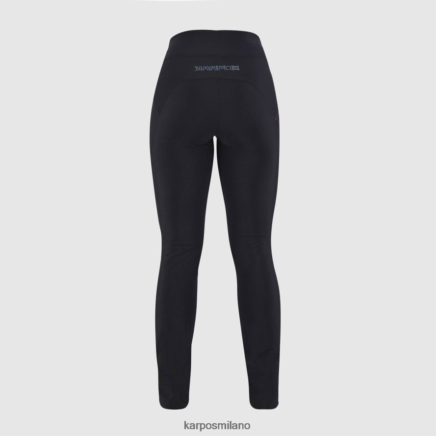 pantalone| Karpos inverno facile con pantaloni nero rosa fluo donne DTRTHD1518