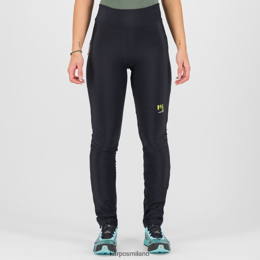 pantalone| Karpos inverno facile con pantaloni nero rosa fluo donne DTRTHD1518