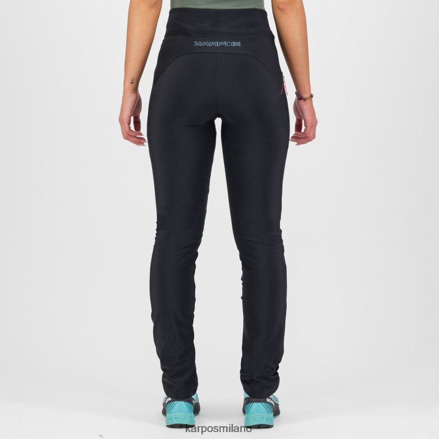 pantalone| Karpos inverno facile con pantaloni nero rosa fluo donne DTRTHD1518