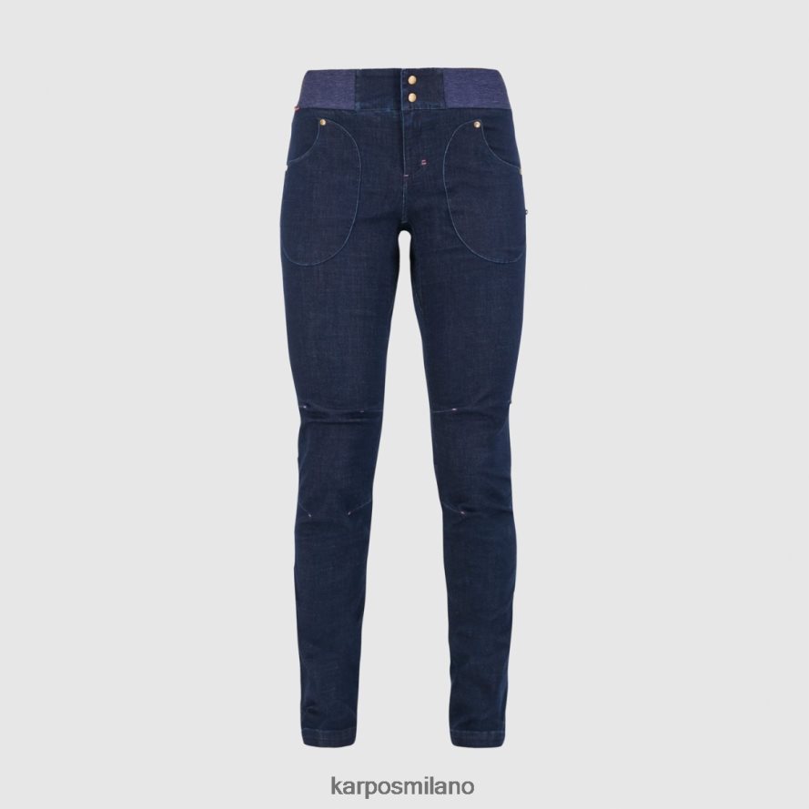 pantalone| Karpos jeans salice con pantaloni Blue jeans donne DTRTHD1503