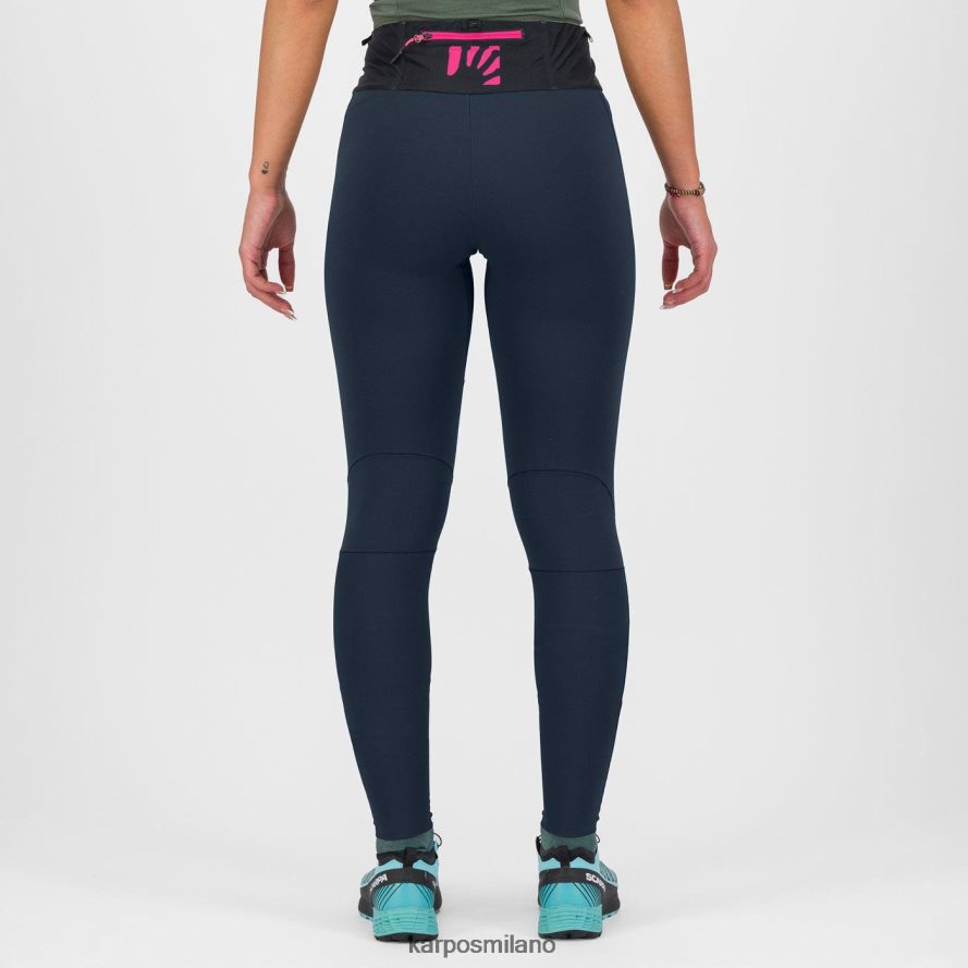 pantalone| Karpos lavaredo inverno w stretto vulcano/rosa donne DTRTHD1517