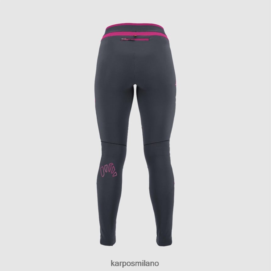 pantalone| Karpos lavaredo plus inverno w stretto inchiostro di china/cabaret donne DTRTHD1493