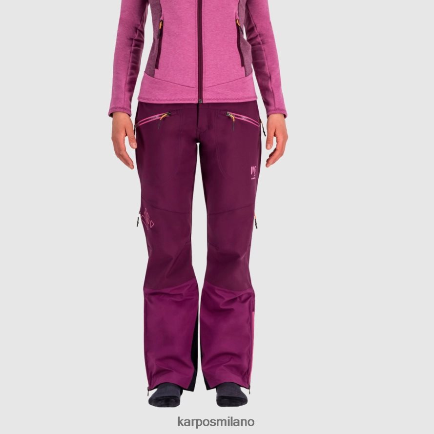 pantalone| Karpos marmolada con pantalone bianco nero donne DTRTHD1399