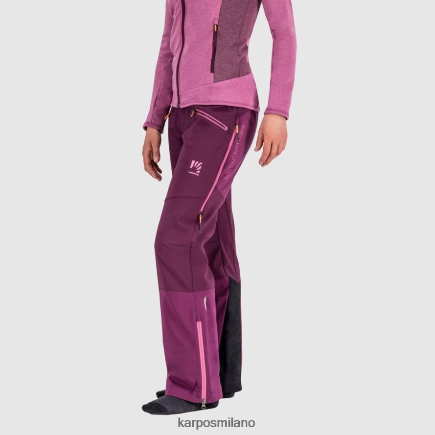 pantalone| Karpos marmolada con pantalone bianco nero donne DTRTHD1399