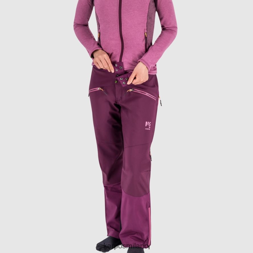 pantalone| Karpos marmolada con pantalone bianco nero donne DTRTHD1399