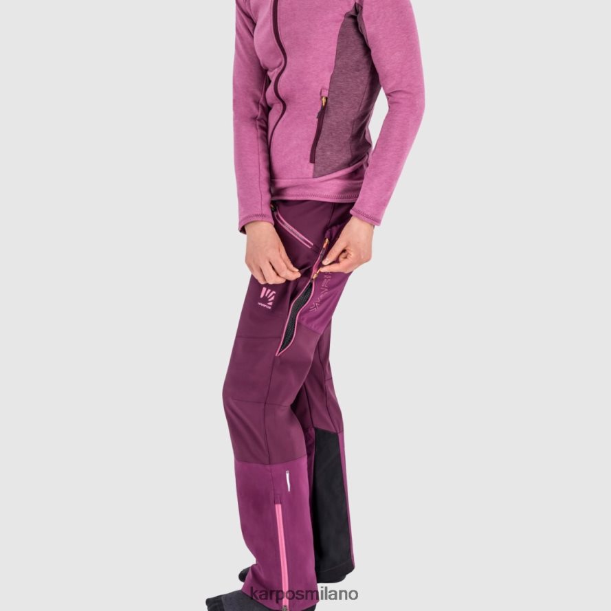 pantalone| Karpos marmolada con pantalone bianco nero donne DTRTHD1399