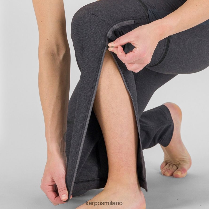 pantalone| Karpos santa croce con pantaloni staccabili con zip nero/grigio scuro donne DTRTHD1429