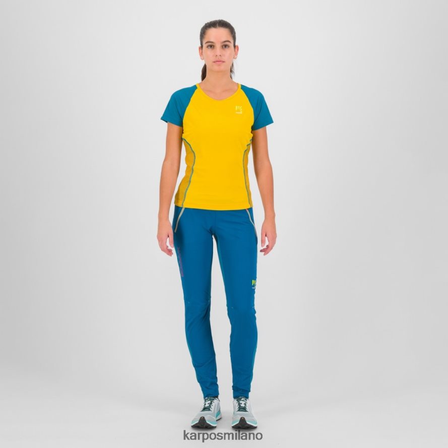pantalone| Karpos tre cime evoluzione w pant curry corsaro/limone donne DTRTHD1441
