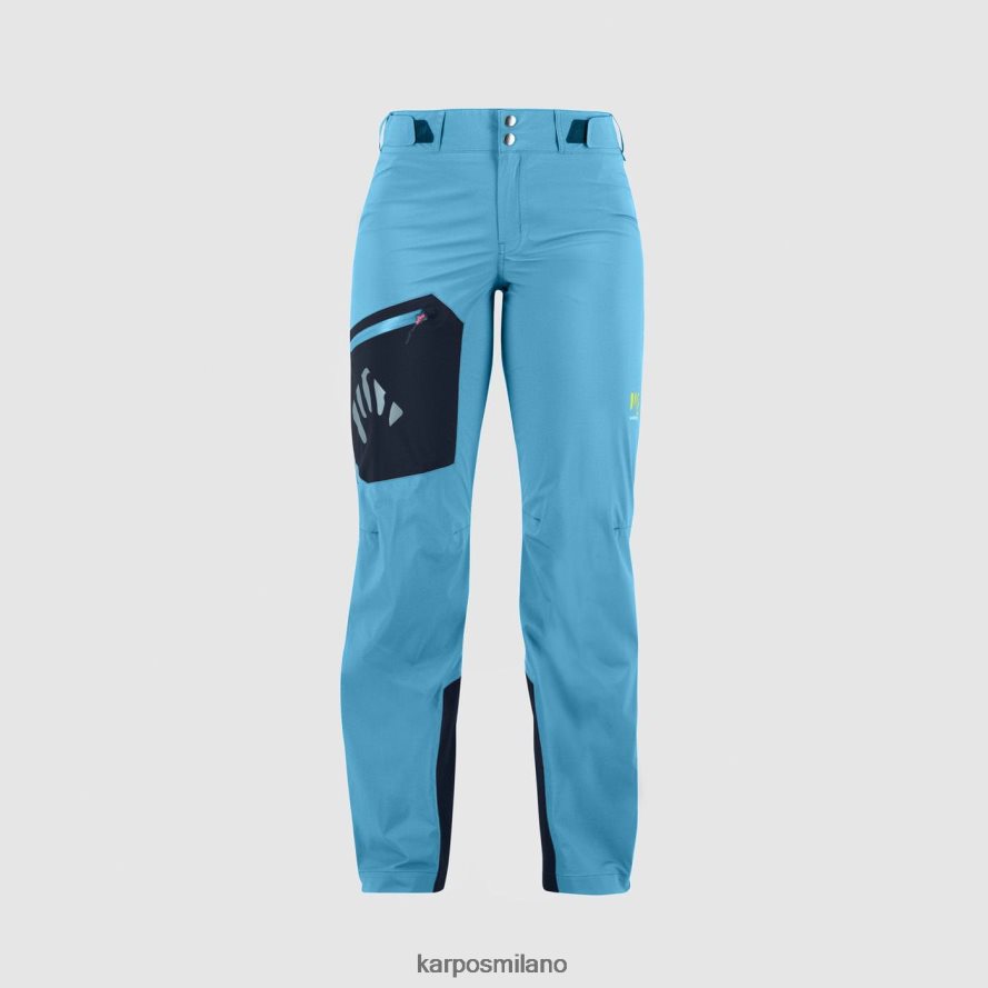 pantalone| Karpos valsesia shell con pantalone atollo blu/vulcano donne DTRTHD1393