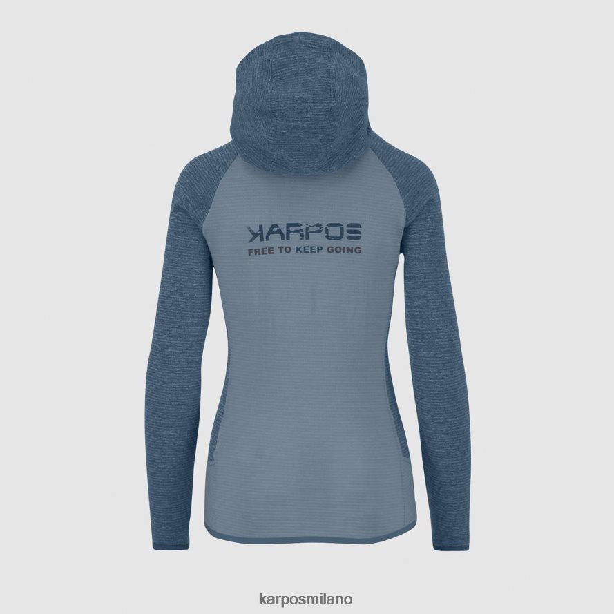 pile| Karpos camoscio con felpa con cappuccio sorgente di montagna/mare di Bering donne DTRTHD1175