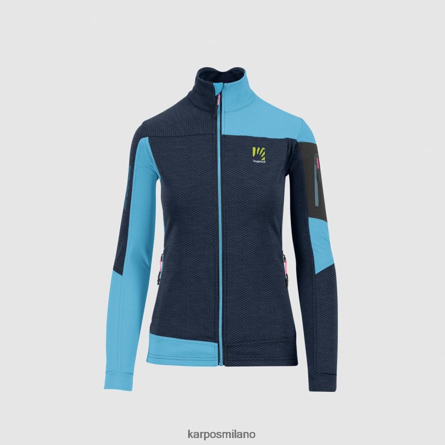 pile| Karpos cherz con pile atollo di mezzanotte/blu donne DTRTHD1127