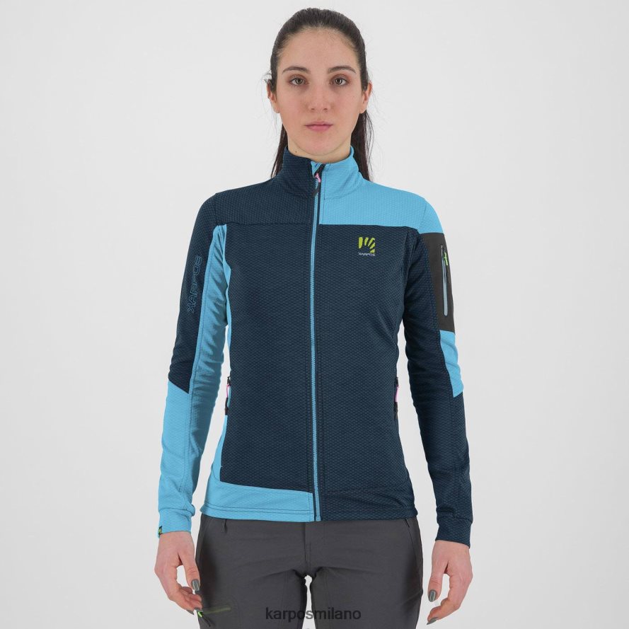 pile| Karpos cherz con pile atollo di mezzanotte/blu donne DTRTHD1127