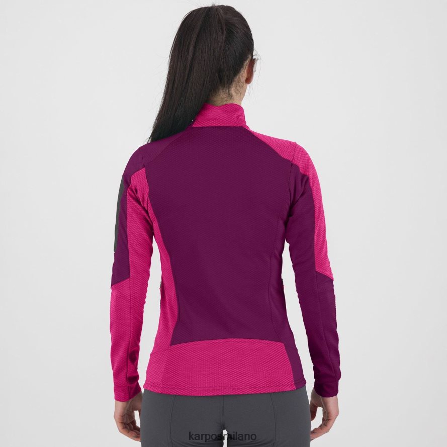 pile| Karpos cherz con pile rosa/boysenberry donne DTRTHD1128