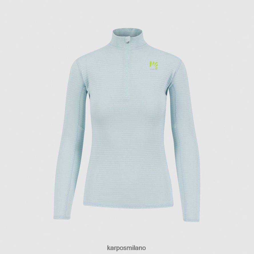 pile| Karpos croda light con mezza zip stratosfera donne DTRTHD1216