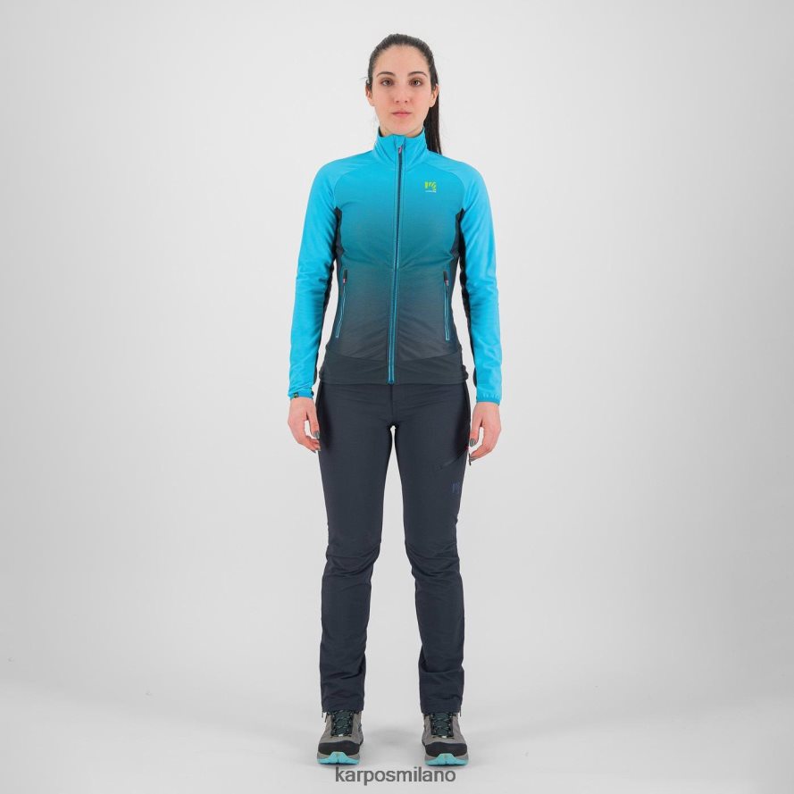 pile| Karpos croderes con pile vulcano/atollo blu donne DTRTHD1154