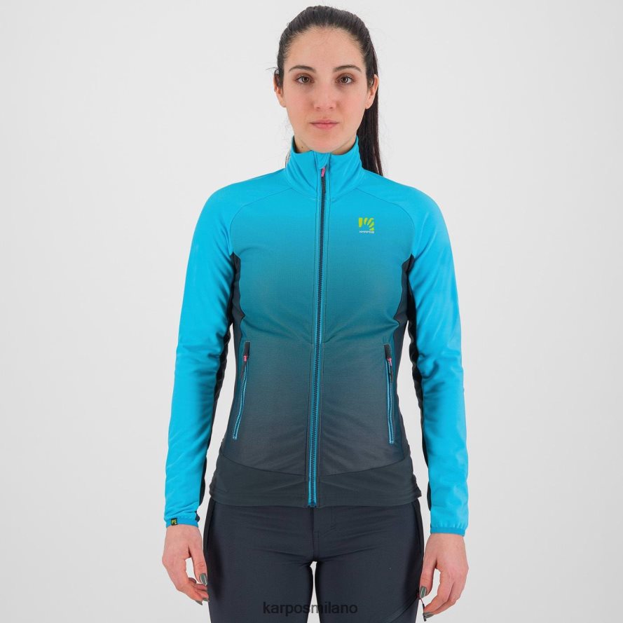 pile| Karpos croderes con pile vulcano/atollo blu donne DTRTHD1154