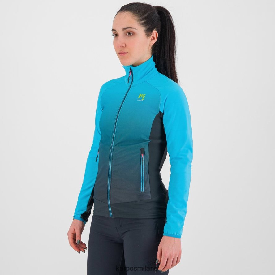 pile| Karpos croderes con pile vulcano/atollo blu donne DTRTHD1154