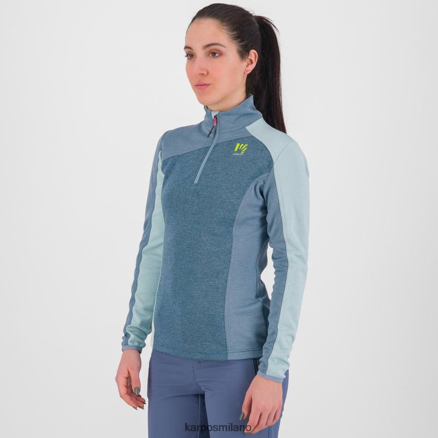 pile| Karpos federa mezza zip con pile bering mare/montagna primavera/str donne DTRTHD1203