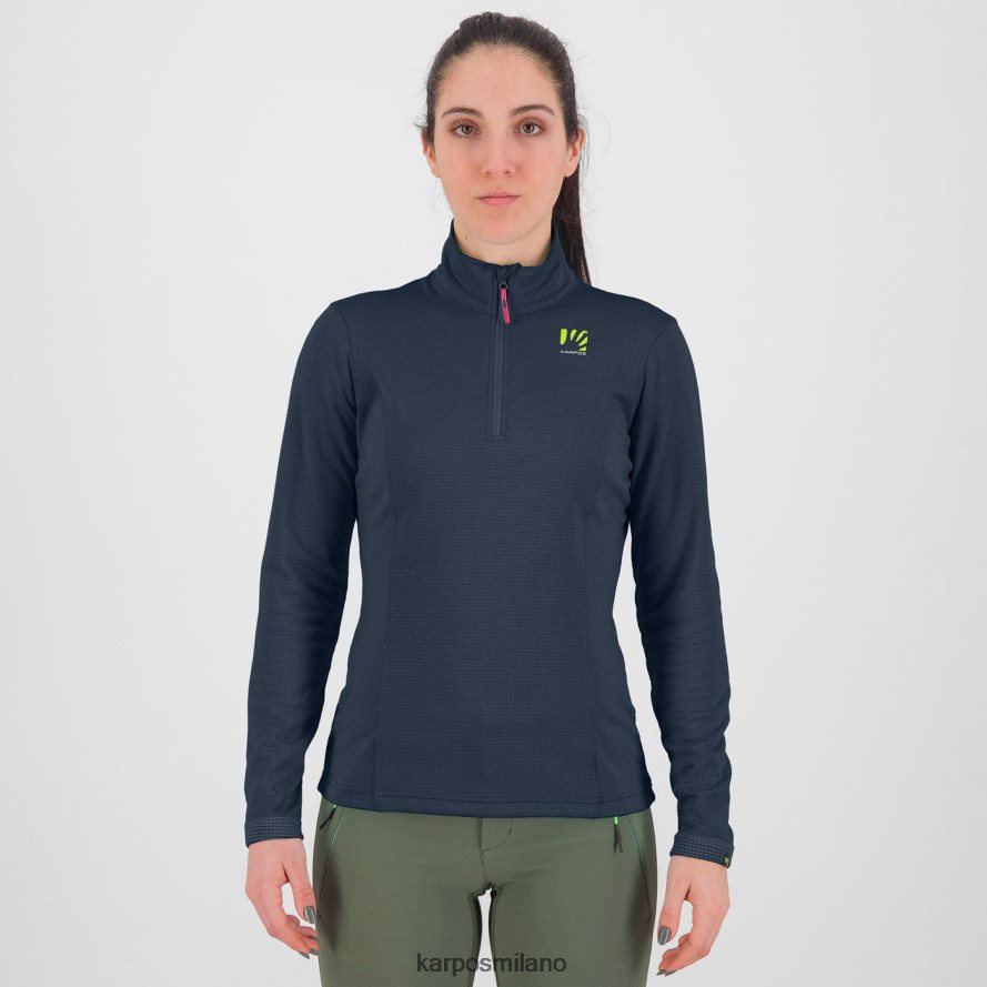 pile| Karpos pizzocco con mezza zip Vulcano donne DTRTHD1211