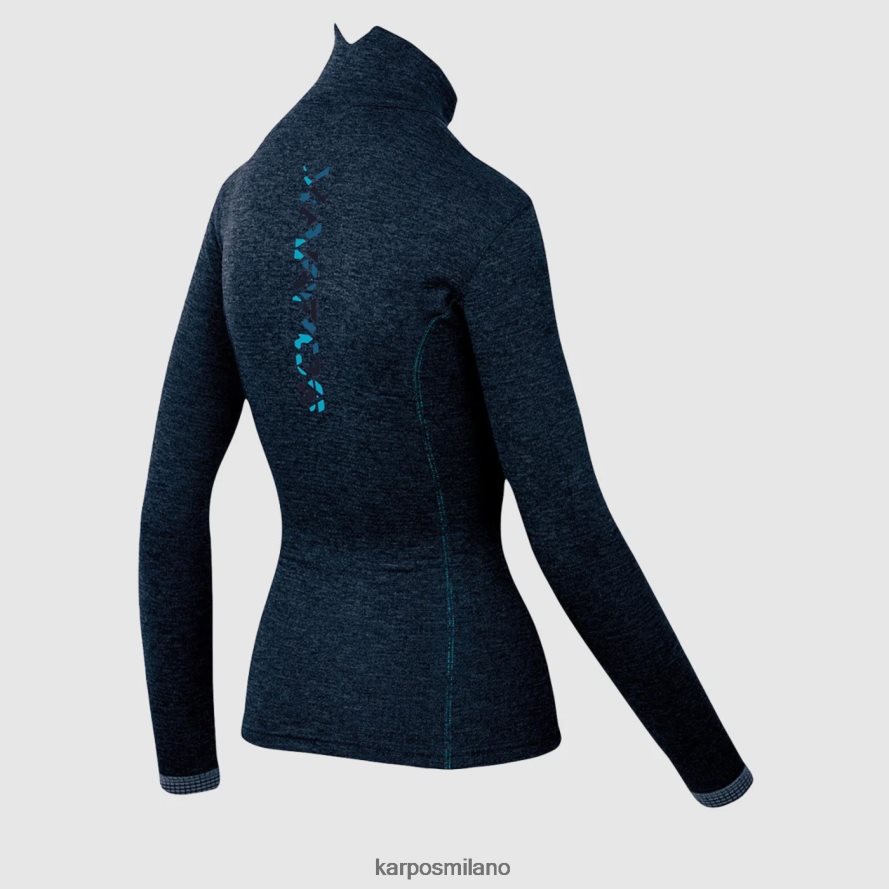 pile| Karpos pizzocco con mezza zip capitano del cielo donne DTRTHD1206