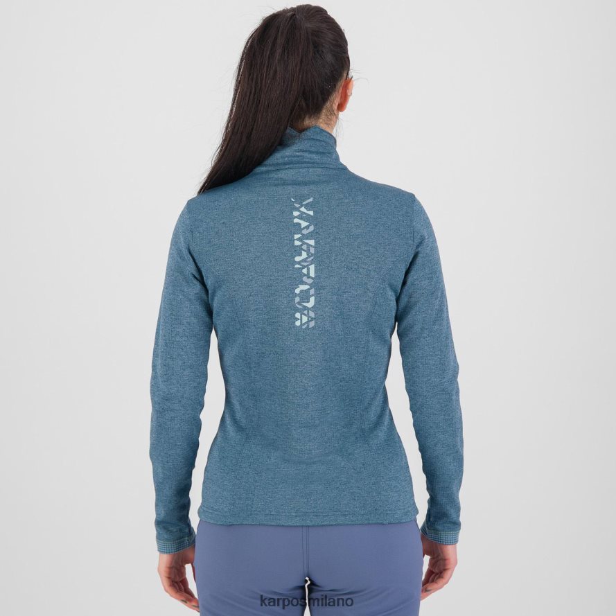 pile| Karpos pizzocco con mezza zip mare di Bering donne DTRTHD1214