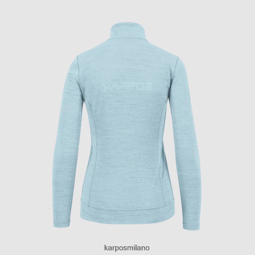 pile| Karpos pomedes con maglietta ls acquamarina donne DTRTHD1192
