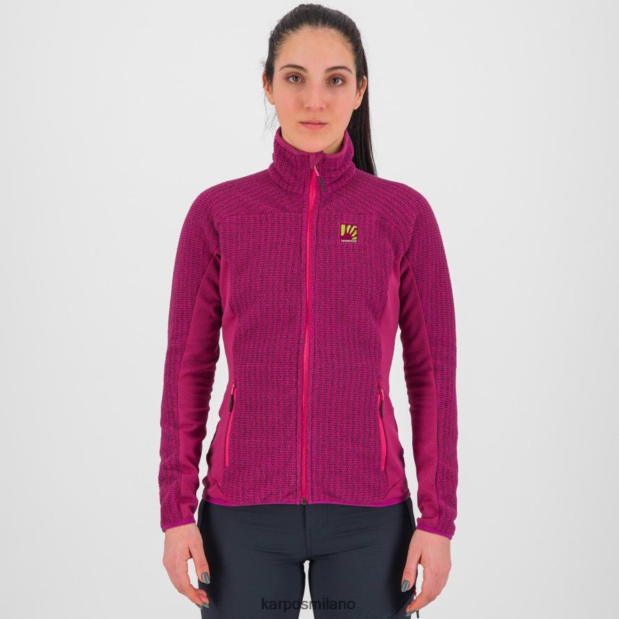 pile| Karpos rocchetta con pile boysenberry donne DTRTHD1197
