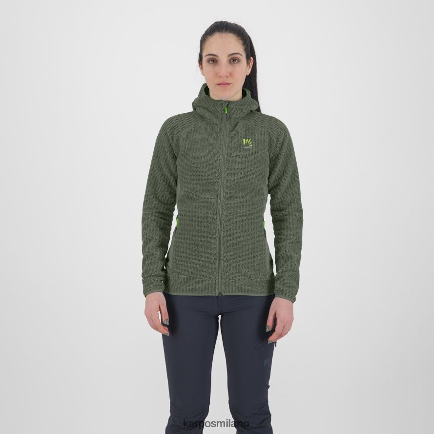 pile| Karpos rocchetta w felpa con cappuccio in pile timo donne DTRTHD1169