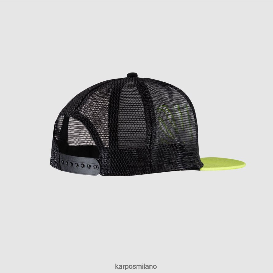copricapo| Karpos berretto catta nero/verde uomini DTRTHD731
