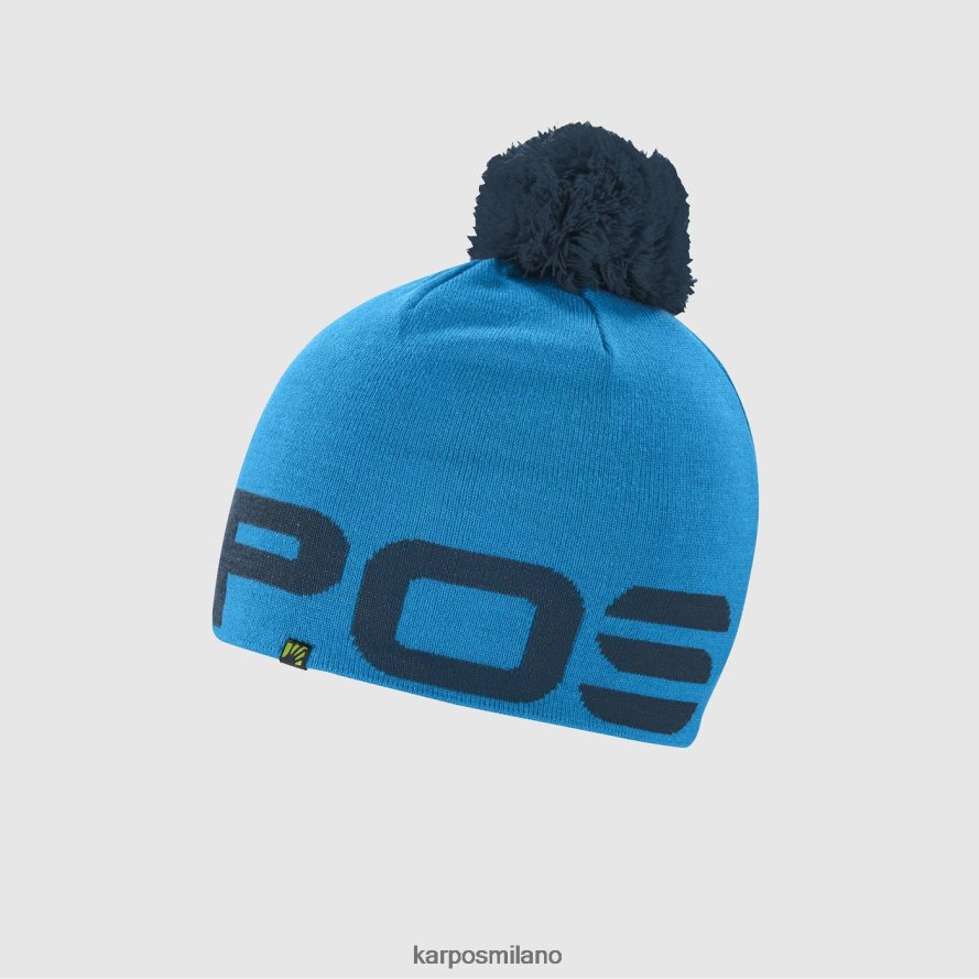 copricapo| Karpos berretto larin pon pon blu diva/mezzanotte uomini DTRTHD723