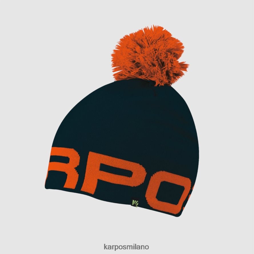 copricapo| Karpos berretto larin pon pon inchiostro di china/granatina uomini DTRTHD722