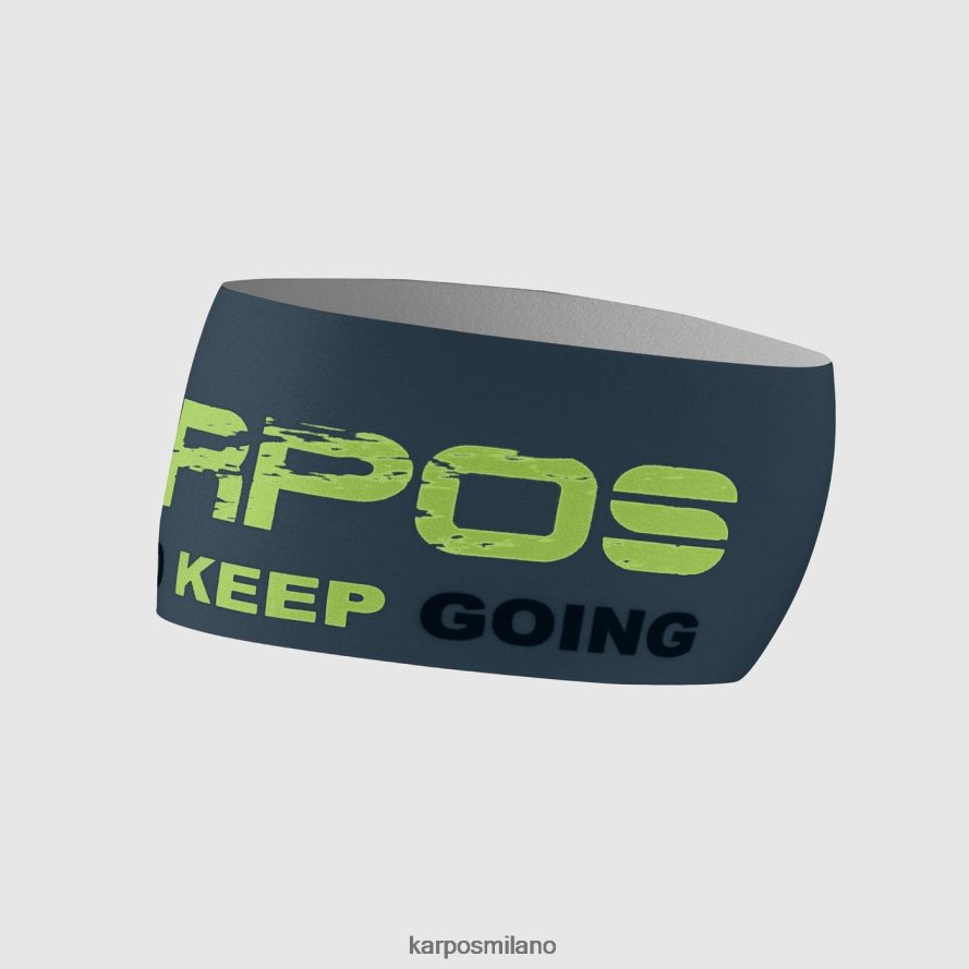 copricapo| Karpos fascia per capelli mezzanotte/lampeggio verde/nero uomini DTRTHD865