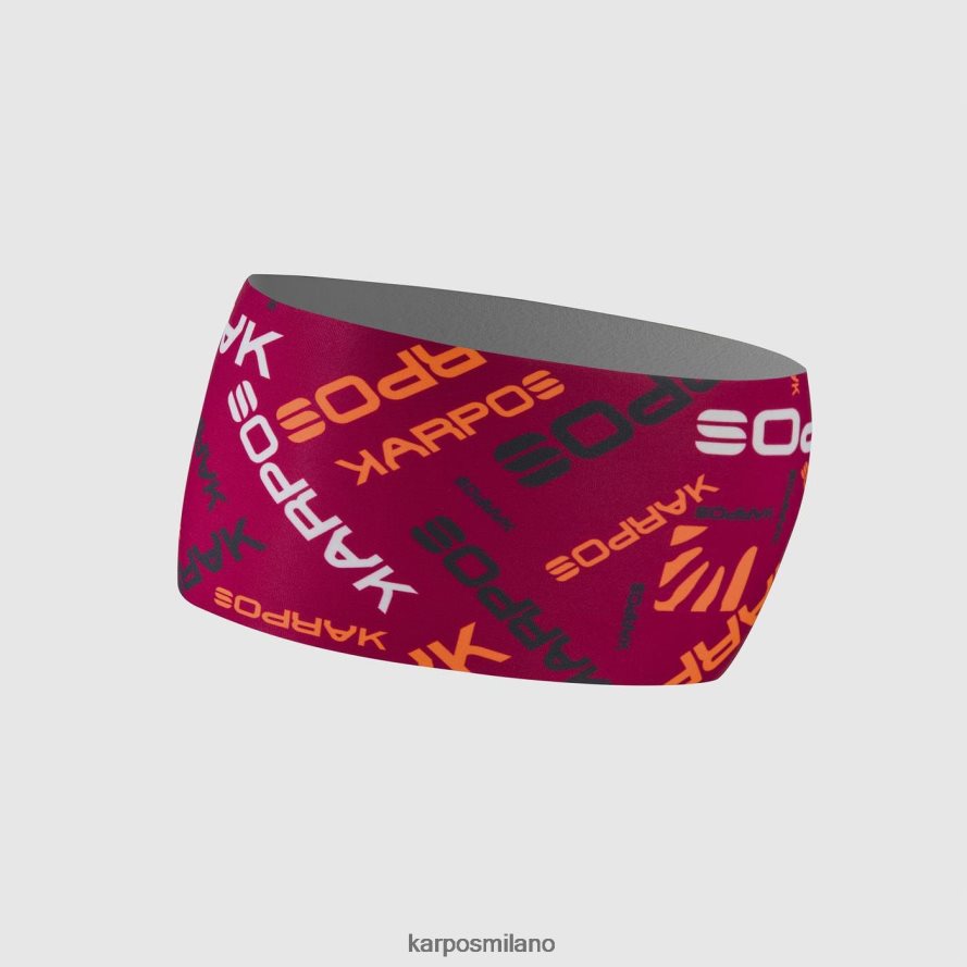 copricapo| Karpos fascia per pelmo granita/v.arancia/uva fantasma uomini DTRTHD834