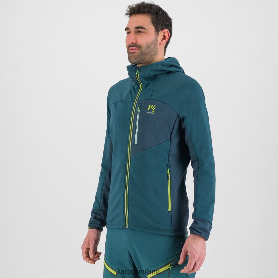 felpa con cappuccio| Karpos Felpa con cappuccio mezzodi balsamo/foresta uomini DTRTHD204