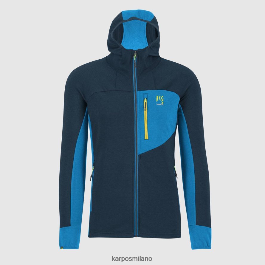 felpa con cappuccio| Karpos Felpa con cappuccio mezzodi mezzanotte/blu diva uomini DTRTHD207