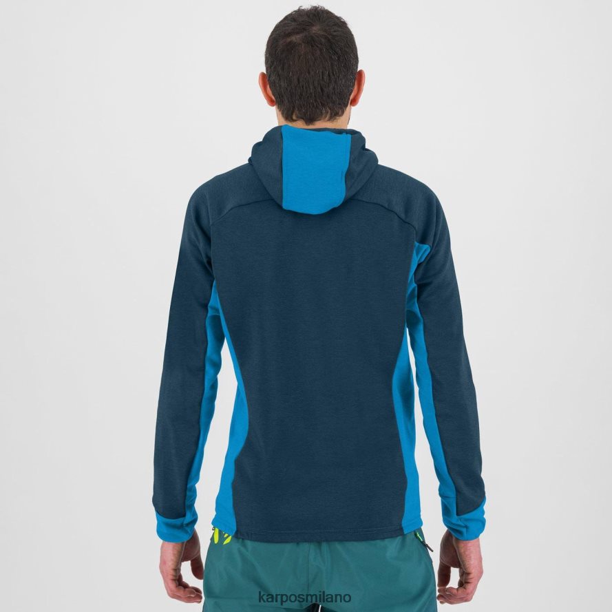 felpa con cappuccio| Karpos Felpa con cappuccio mezzodi mezzanotte/blu diva uomini DTRTHD207