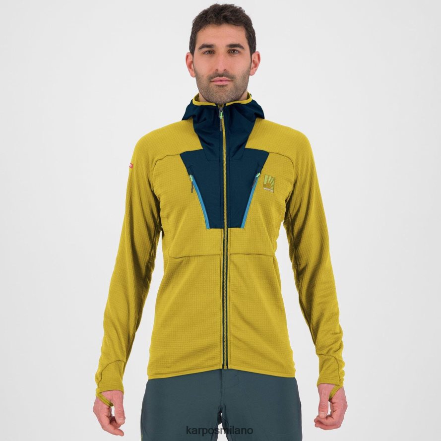 felpa con cappuccio| Karpos felpa con cappuccio più alta zolfo/mezzanotte uomini DTRTHD168
