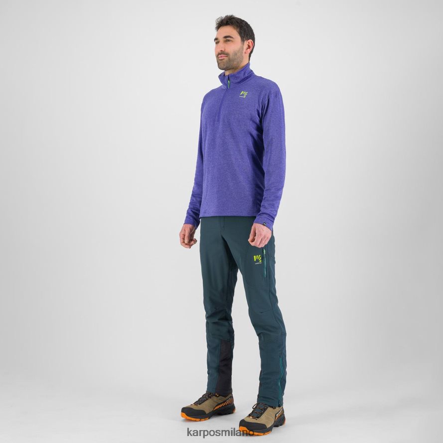 felpa con cappuccio| Karpos pizzocco mezza zip libertà uomini DTRTHD287