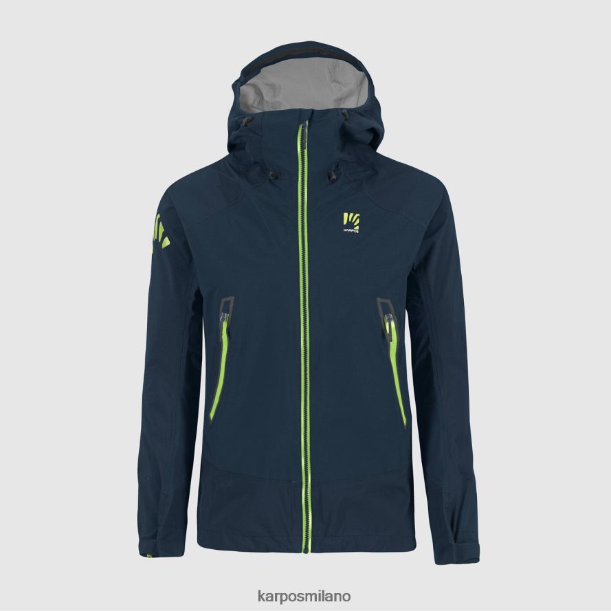 giacca| Karpos Giacca Storm Evo mezzanotte/lampeggio verde uomini DTRTHD29