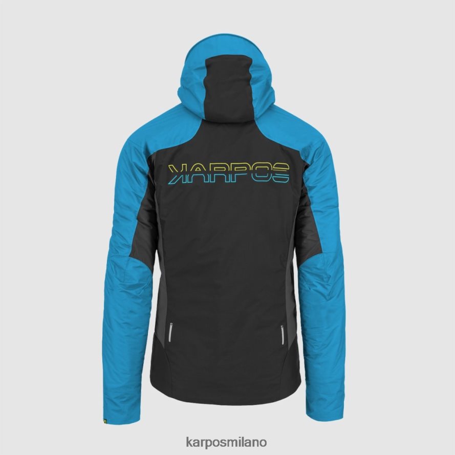 giacca| Karpos giacca Vinson gioiello nero/blu uomini DTRTHD30