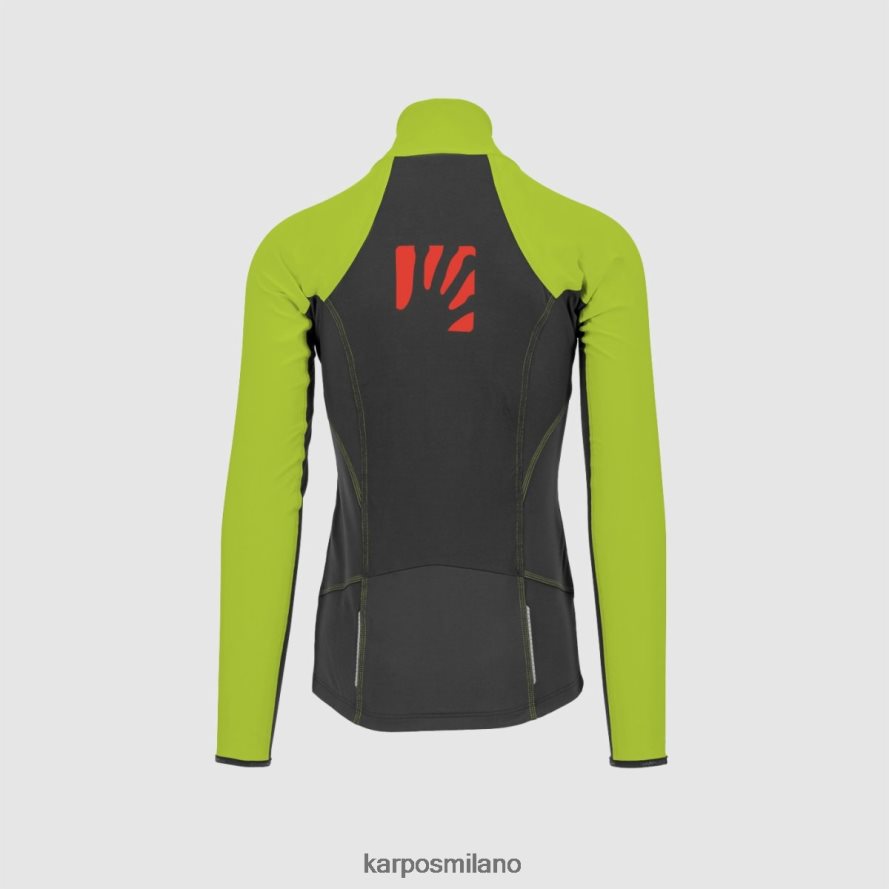 giacca| Karpos giacca alagna lite nero/verde lime uomini DTRTHD131